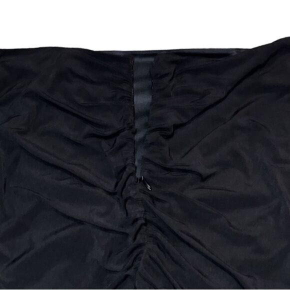 NY&Co X Gabrielle Union Draped Zipper Detail Mini Skirt - Picture 9 of 15